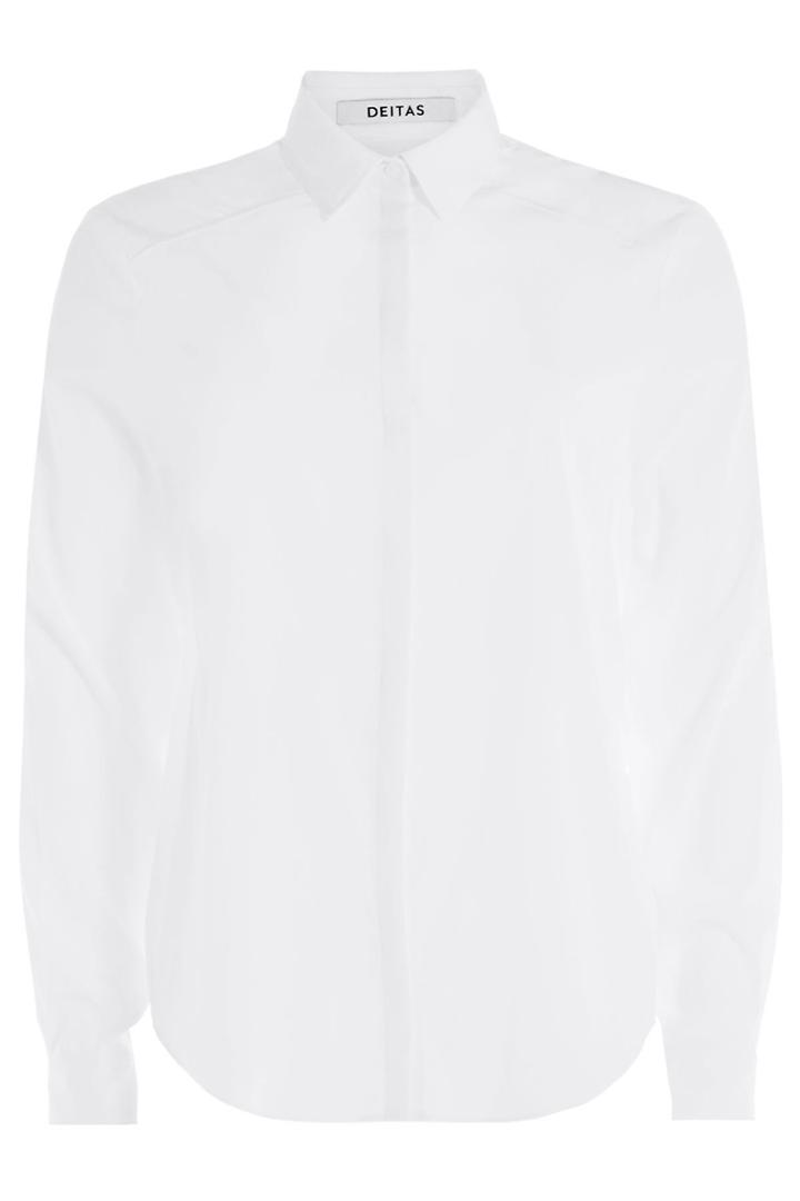 Deitas Deitas Silk Blouse - White