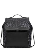 Dolce & Gabbana Dolce & Gabbana Printed Backpack With Leather