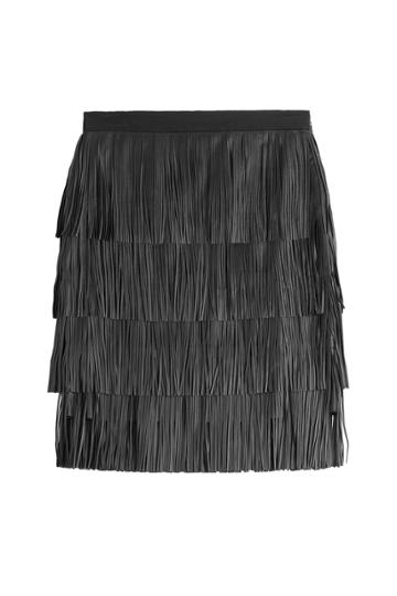 Day Birger Et Mikkelsen Day Birger Et Mikkelsen Chaabi Fringed Leather Skirt