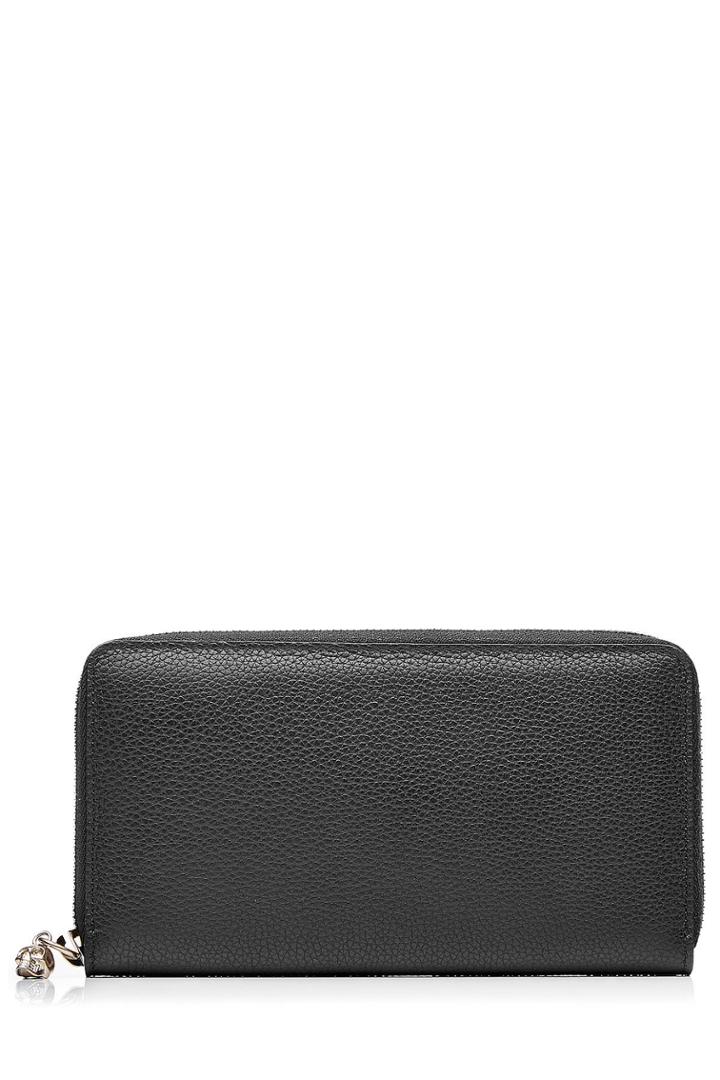 Alexander Mcqueen Alexander Mcqueen Leather Continental Zip-around Wallet
