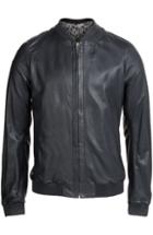 Jil Sander Leather Bomber Jacket