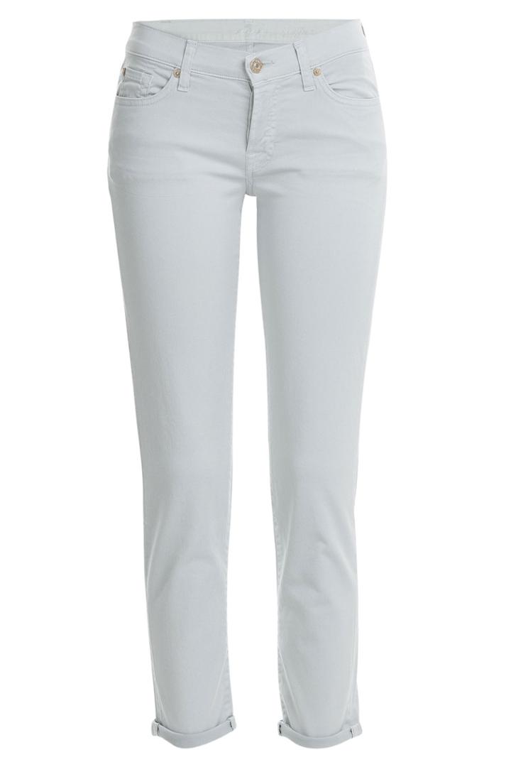 Seven For All Mankind Seven For All Mankind Cropped Jeans - Grey