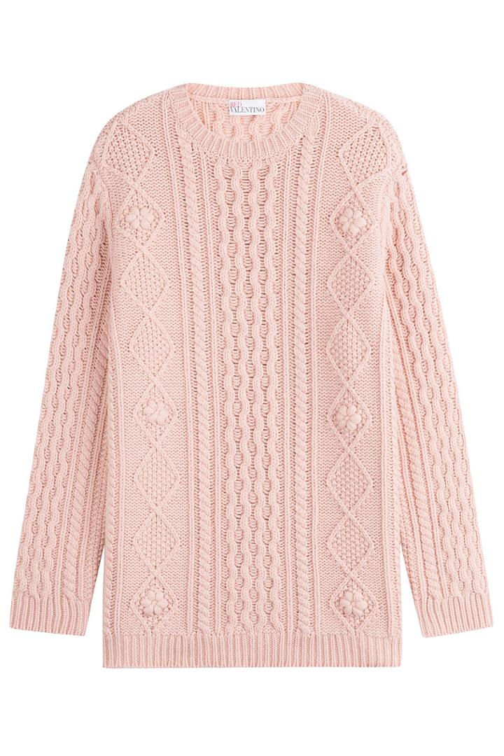 R.e.d. Valentino R.e.d. Valentino Wool Pullover - Pink