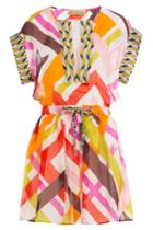 Emilio Pucci Emilio Pucci Printed Gauze Silk Tunic With Drawstring