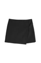 Marc By Marc Jacobs Cotton Blend Wrap Mini Skirt