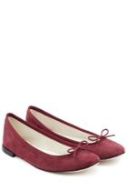 Repetto Repetto Cendrillon Suede Ballerinas - Red