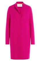 Harris Wharf London Harris Wharf London Merino Wool Petite Collar Coat - Pink