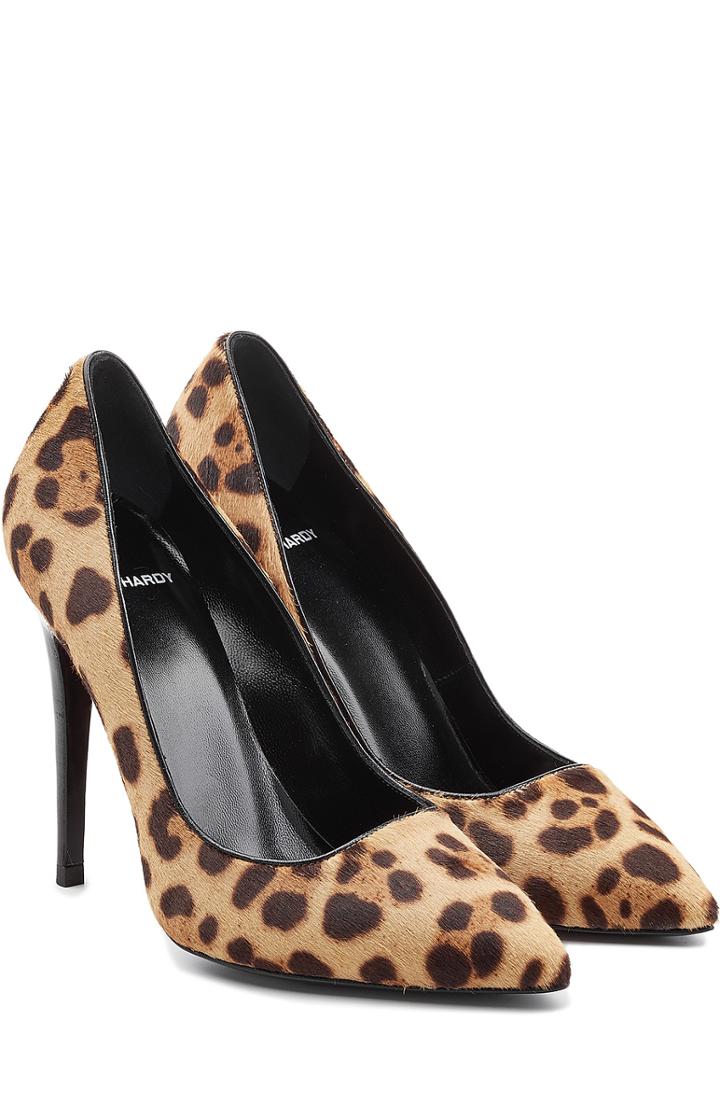 Pierre Hardy Pony Hair Pumps