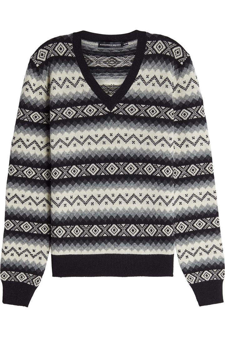 Alexander Mcqueen Alexander Mcqueen Knitted Cashmere Pullover