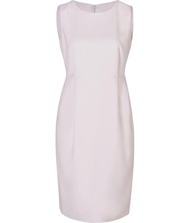 Jil Sander Wool-silk Darted Dress