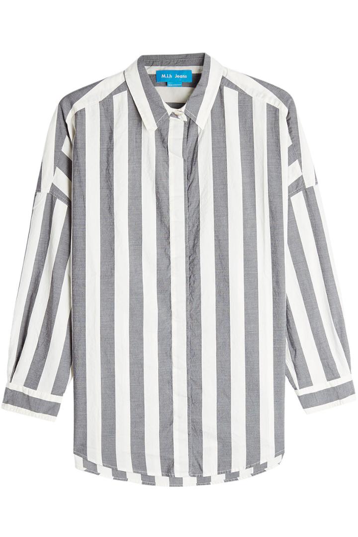 M I H M I H Striped Cotton Shirt