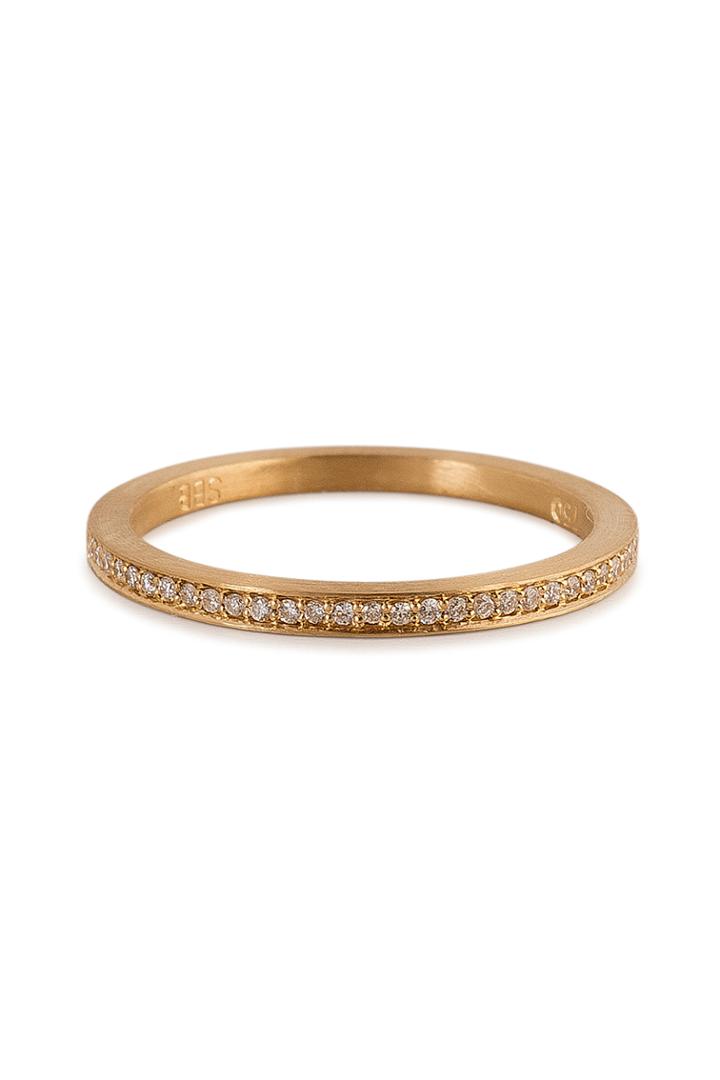 Sophie Bille Brahe Sophie Bille Brahe Gold/diamond Rue De Diamant Ring - Gold