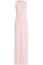 Halston Heritage Halston Heritage Crepe Gown With Cut-out - Pink