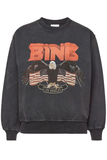 Anine Bing Anine Bing Cotton Vintage Bing Sweatshirt