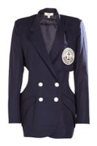 Natasha Zinko Natasha Zinko Wool Gabardine Blazer With Cut-outs