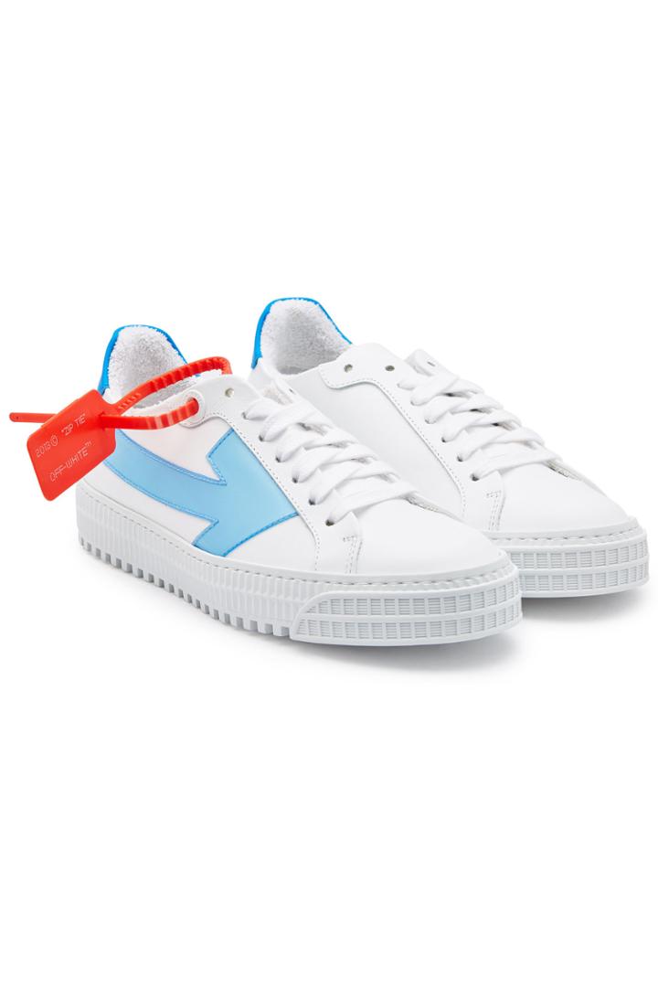 Off-white Off-white Arrow Leather Sneakers
