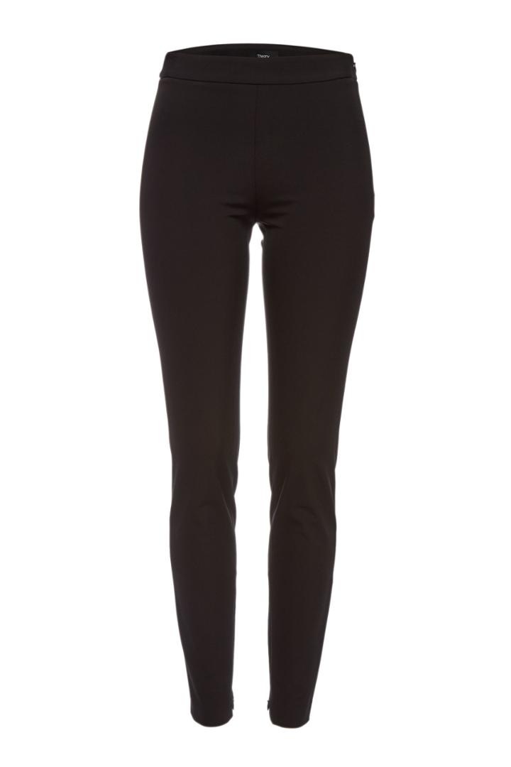 Theory Theory High-waist Leggings With Zipped Ankles
