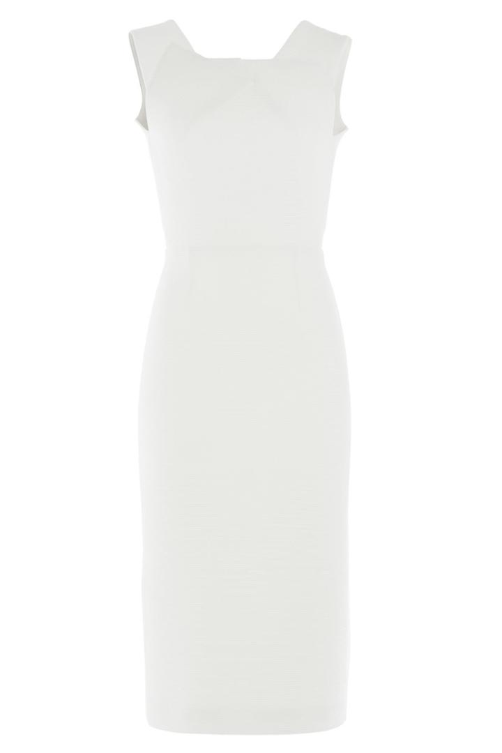 Roland Mouret Roland Mouret Tailored Dress With Cotton