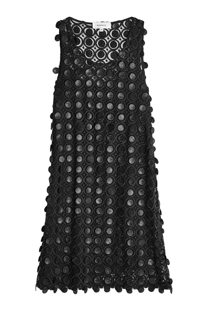 Carven Carven Lace Mini Shift Dress