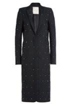 Marco De Vincenzo Marco De Vincenzo Embellished Jacquard Coat