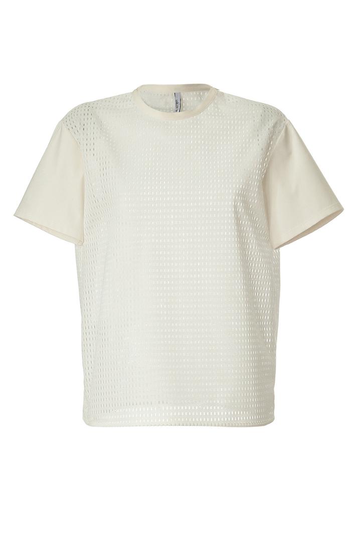 Neil Barrett Neil Barrett Mesh Top - White