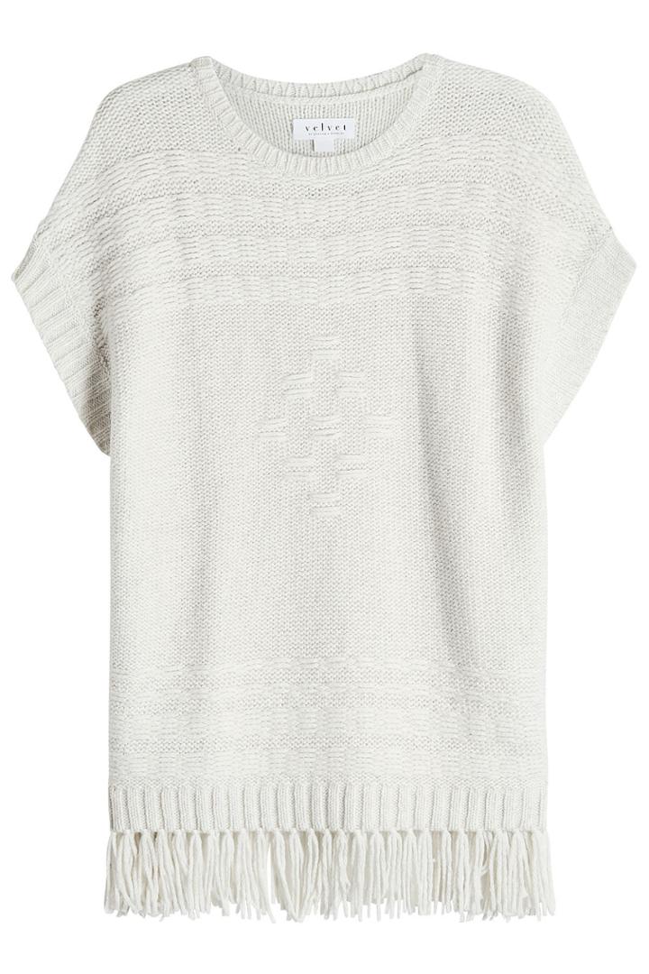 Velvet Velvet Knit Top With Wool And Alpaca