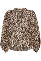Zadig & Voltaire Zadig & Voltaire Theresa Animal Print Blouse