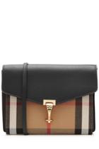 Burberry Shoes & Accessories Burberry Shoes & Accessories Leather Shoulder Bag With Check Print