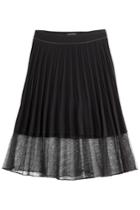 Rag & Bone Rag & Bone Lyndale Pleated Skirt - Black