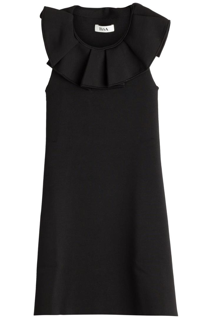 Issa Issa Jemmima Dress With Ruffled Front