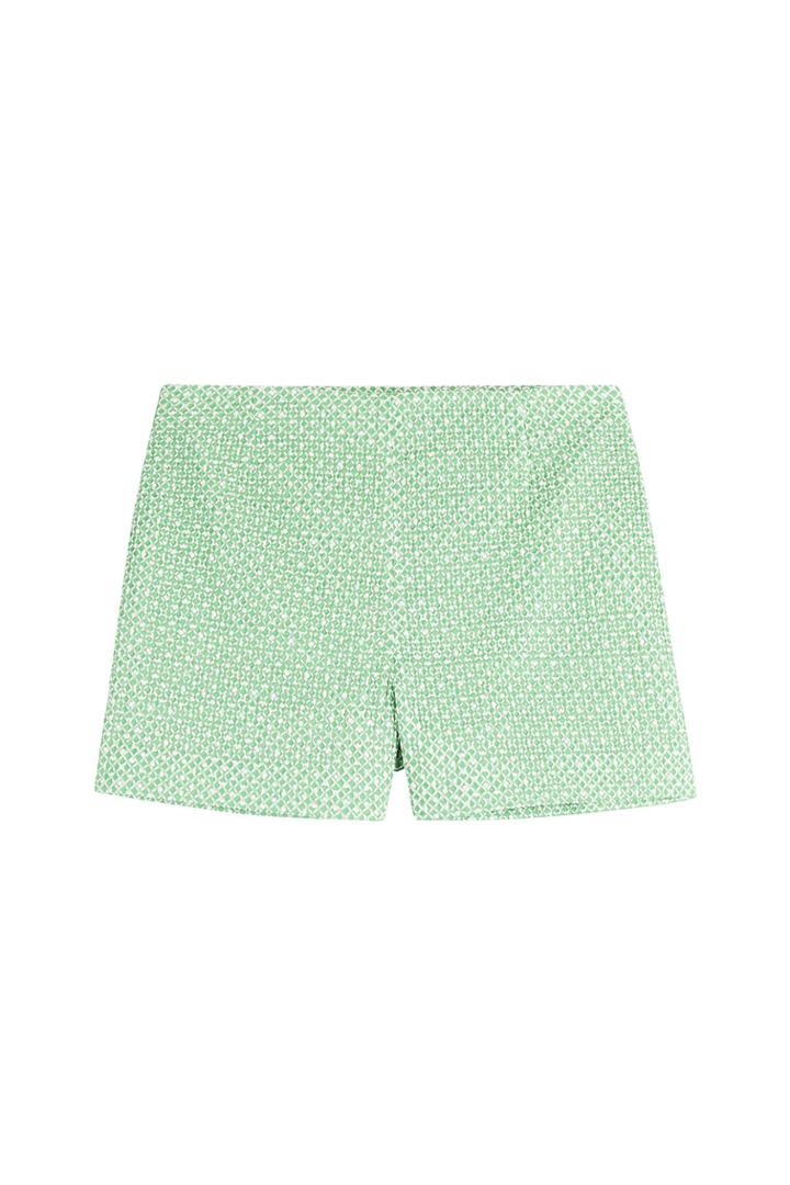 Vanessa Bruno Athé Vanessa Bruno Athé Printed Cotton Shorts - Green