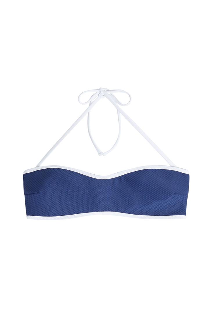 Heidi Klein Heidi Klein Two Tone Bikini Top