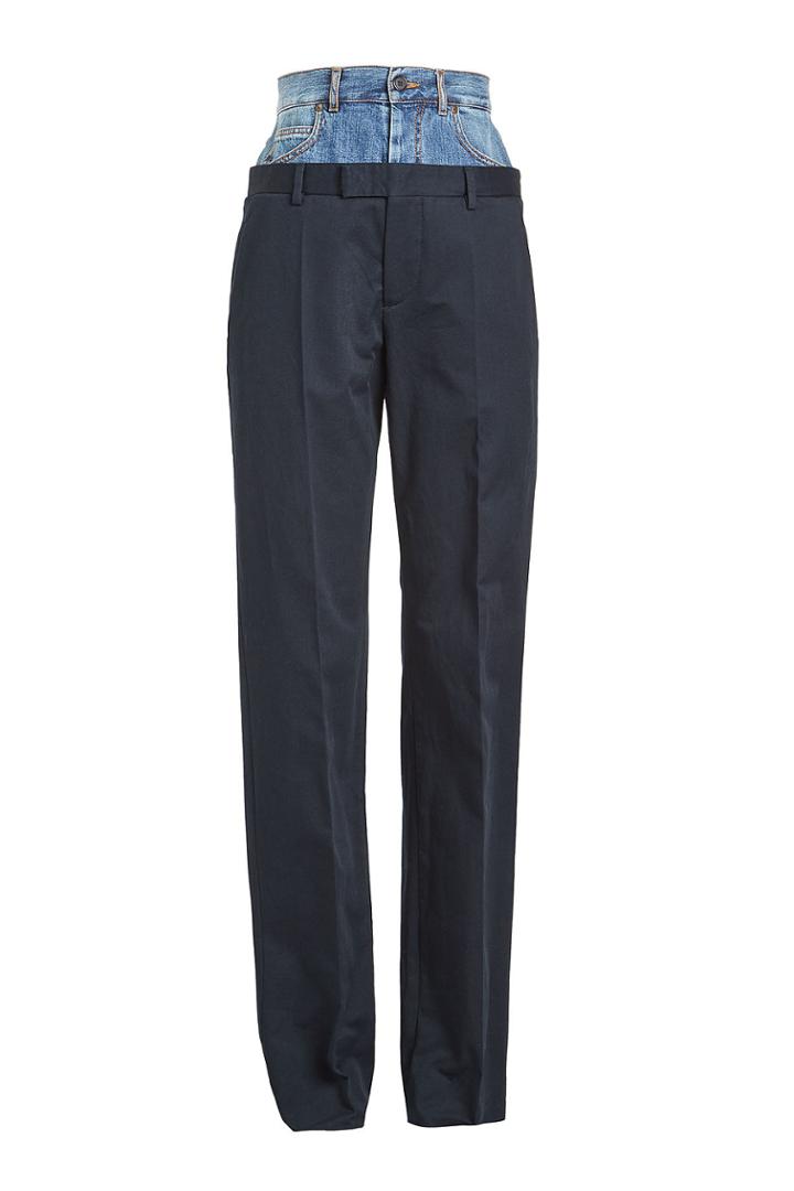 Maison Margiela Maison Margiela Cotton Pants With Denim