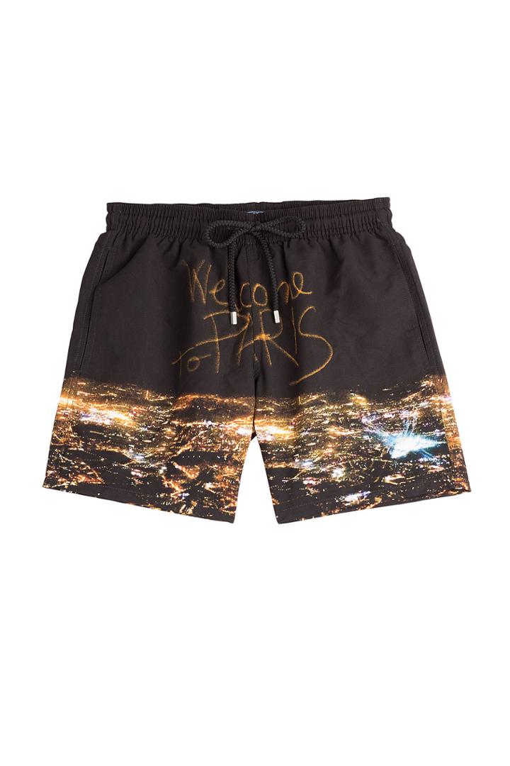 Vilebrequin Vilebrequin Printed Swim Trunks - Black