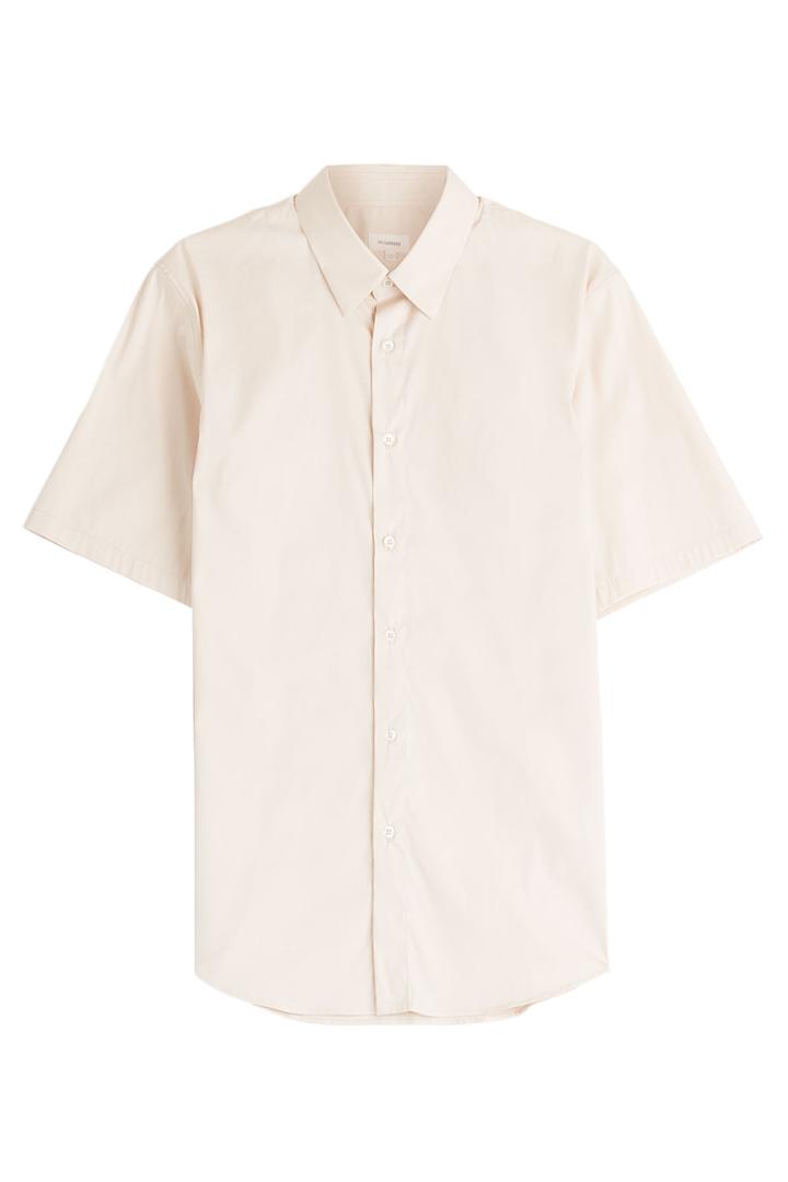 Jil Sander Jil Sander Short Sleeve Cotton Shirt - Rose