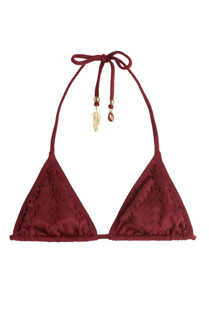 Ále By Alessandra Ále By Alessandra Triangle Bikini Top With Cut-out Detail