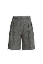 Jil Sander Navy Jil Sander Navy Wool Blend Culottes - Grey