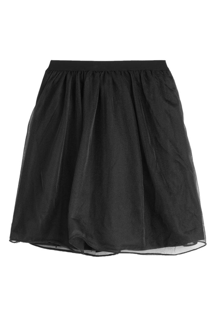Red Valentino Red Valentino Tulle Mini Skirt - Black