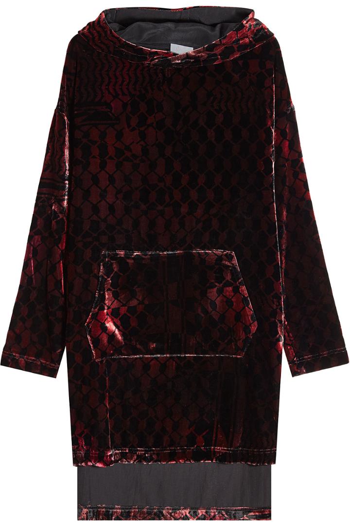 Lala Berlin Lala Berlin Velvet Sweatshirt Dress