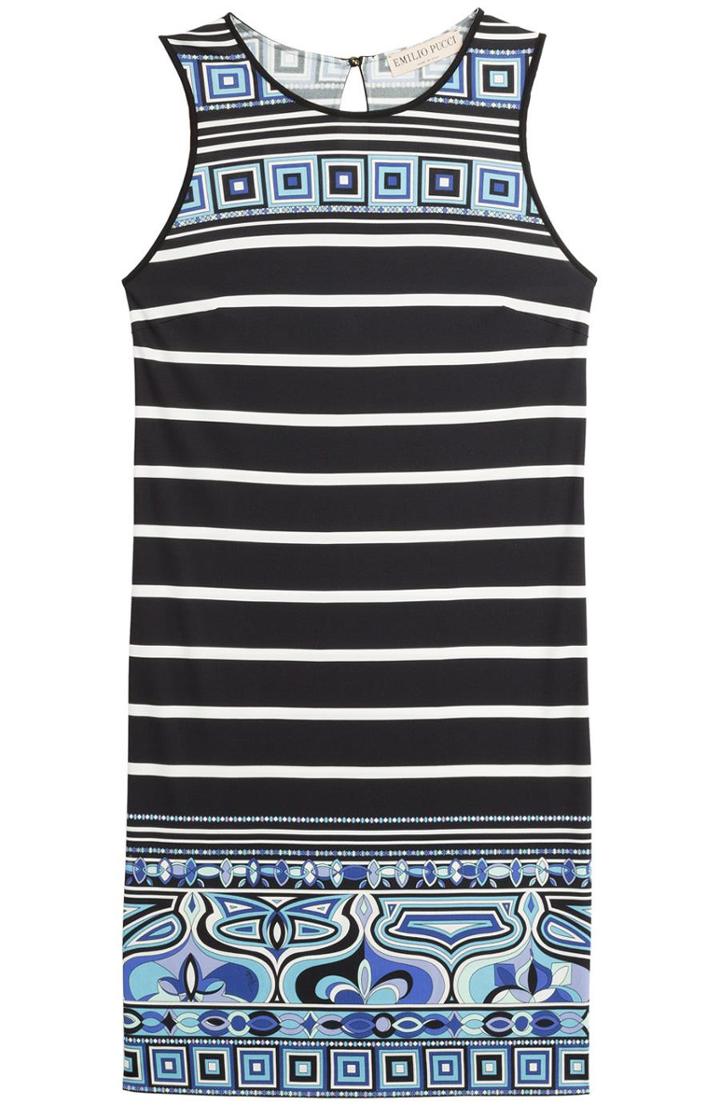 Emilio Pucci Printed Silk Jersey Dress