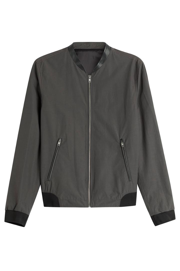 The Kooples The Kooples Cotton-blend Bomber - Green