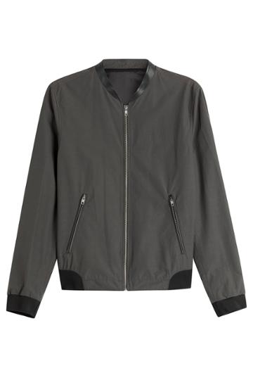The Kooples The Kooples Cotton-blend Bomber - Green