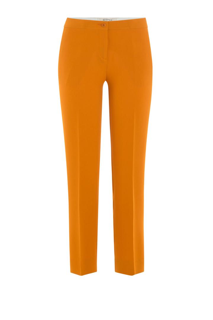 Etro Etro Cropped Pants - Orange