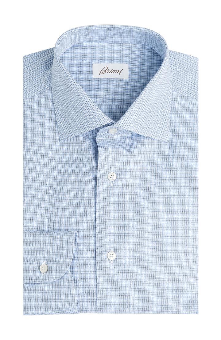 Brioni Printed Cotton Shirt