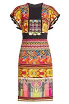 Etro Etro Printed Dress With Tassels And Fringed Trims