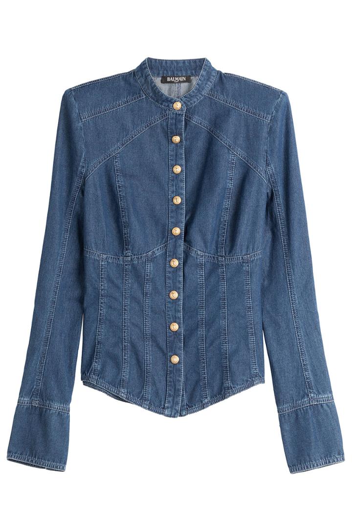 Balmain Balmain Denim Shirt