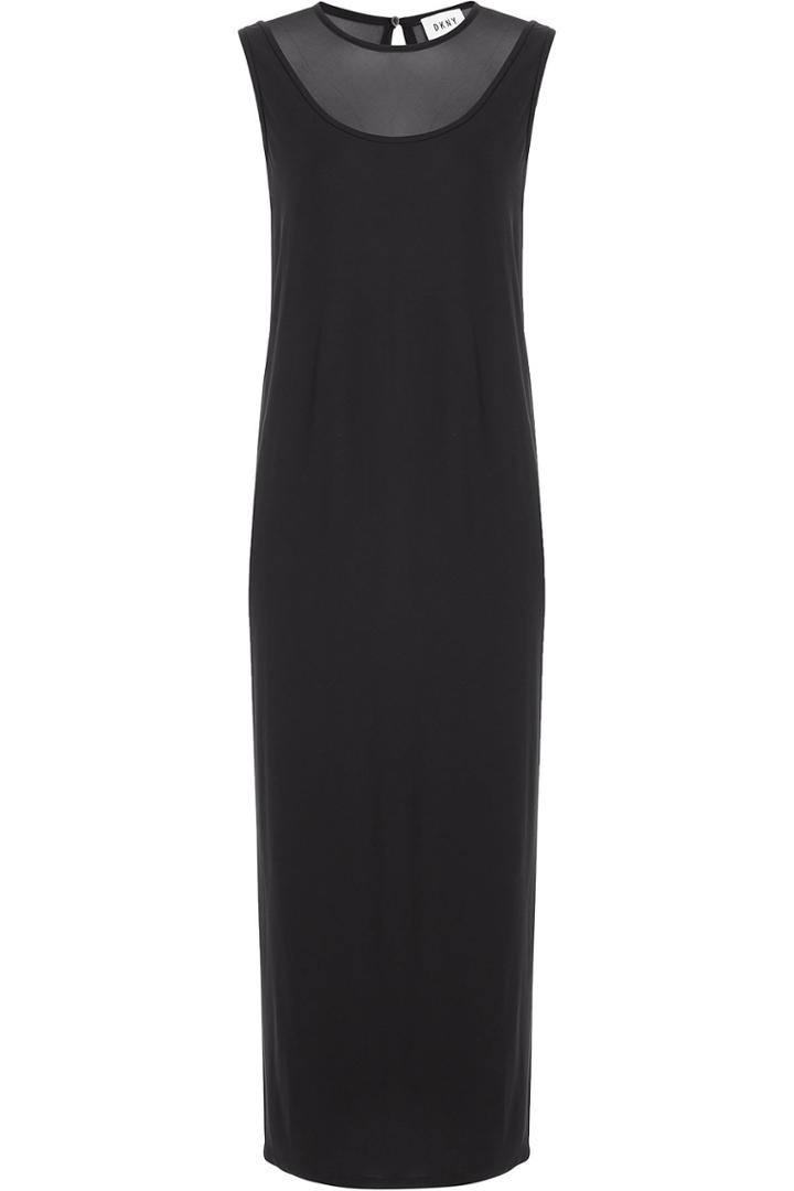 Dkny Dkny Dress With Sheer Contrast