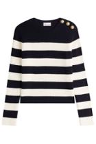 R.e.d. Valentino R.e.d. Valentino Wool Pullover With Embossed Buttons - Stripes