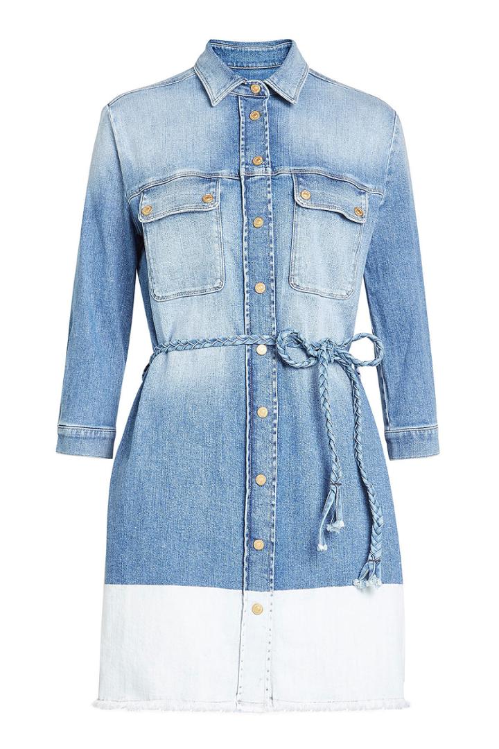 Seven For All Mankind Seven For All Mankind Denim Shirt Dress