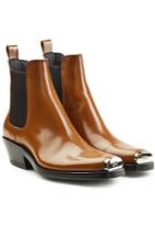 Calvin Klein 205w39nyc Calvin Klein 205w39nyc Leather Ankle Boots